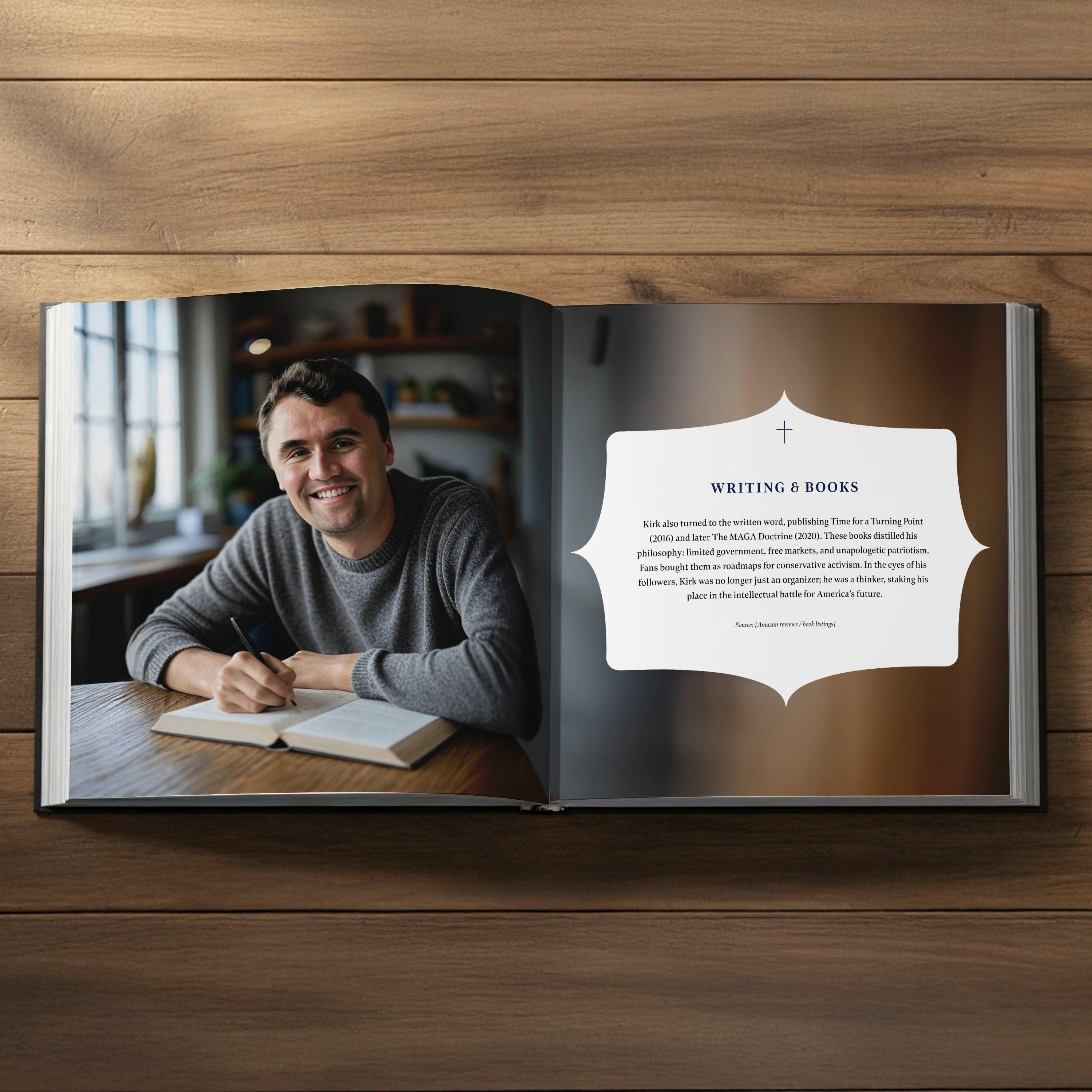 Life and Death of Charlie Kirk: A Biography (not Endorsed) - Etsy