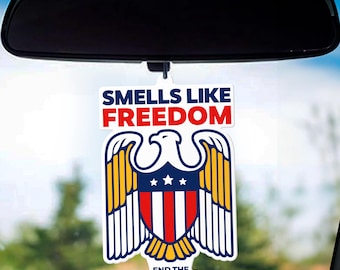Smells Like Freedom - Car Air Freshener