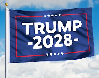 Trump 2028 Flag 3×5 ft – Durable Outdoor Polyester Banner