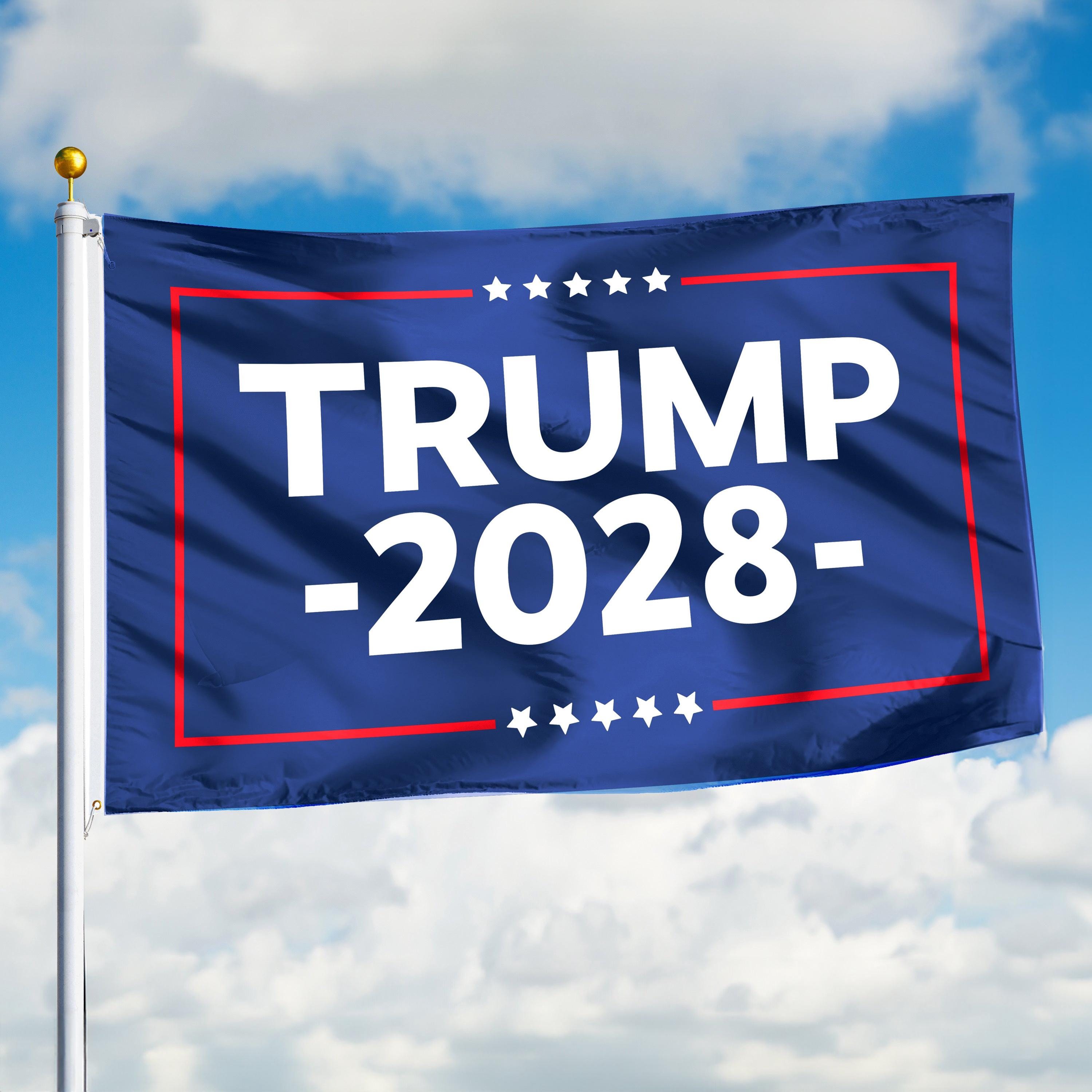 Trump 2028 Flag 3×5 Ft – Durable Outdoor Polyester Banner - Etsy