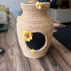 Centerpieces, party decor, floral vase, honeybee, bees, honey, Winnie the Pooh, baby shower, birthday, Mother’s Day gift, unique gifts