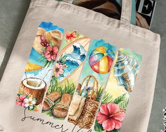 Retro Summer Vibes PNG, Beach Vacation Design (Digital Download)