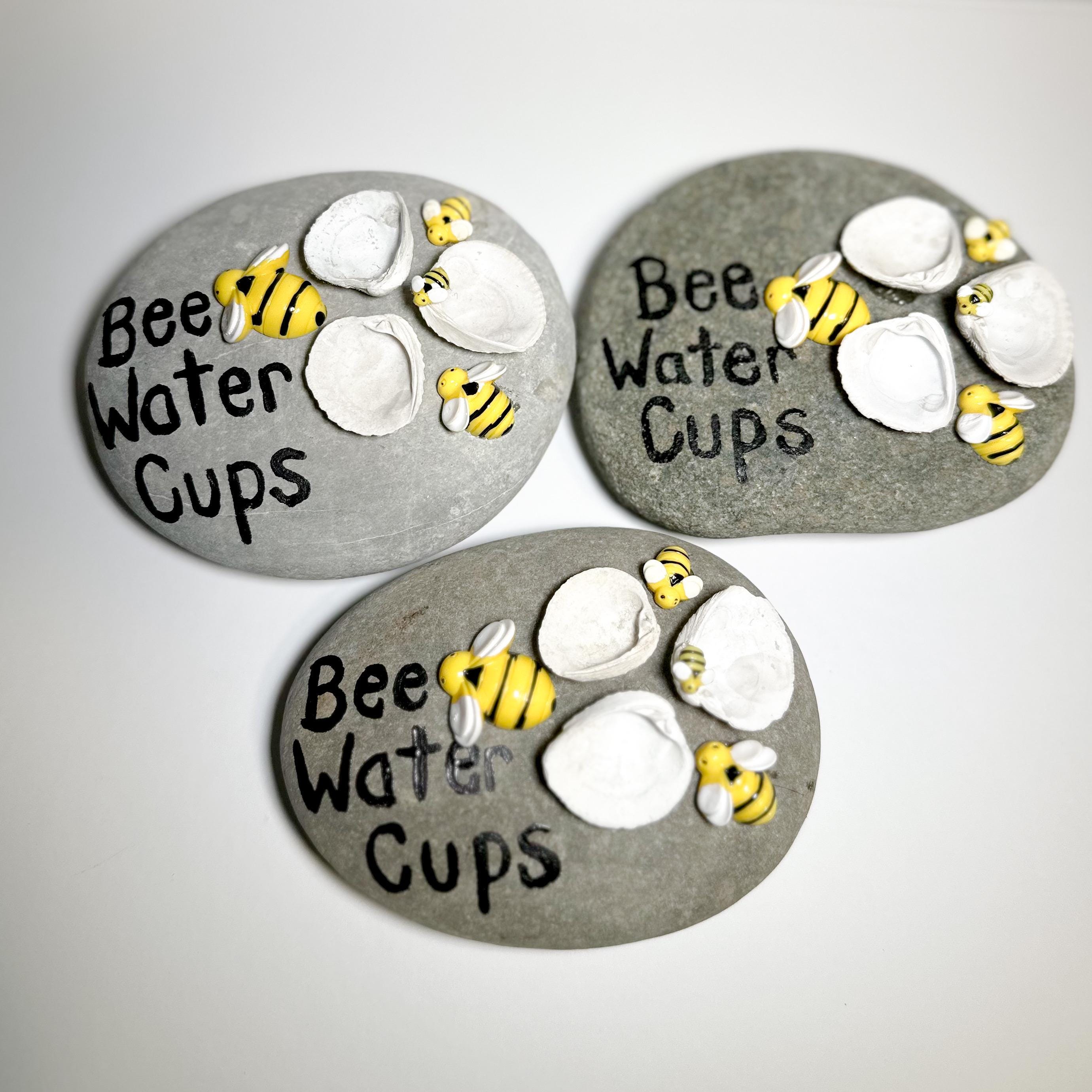 Handcrafted Bee Pollinator Waterer With Oyster Shell Reservoirs ...