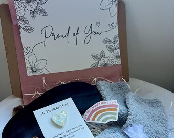 So Proud of You | A Hug in a Box Pamper Hamper | Letterbox Gift | DOLLSIELTD