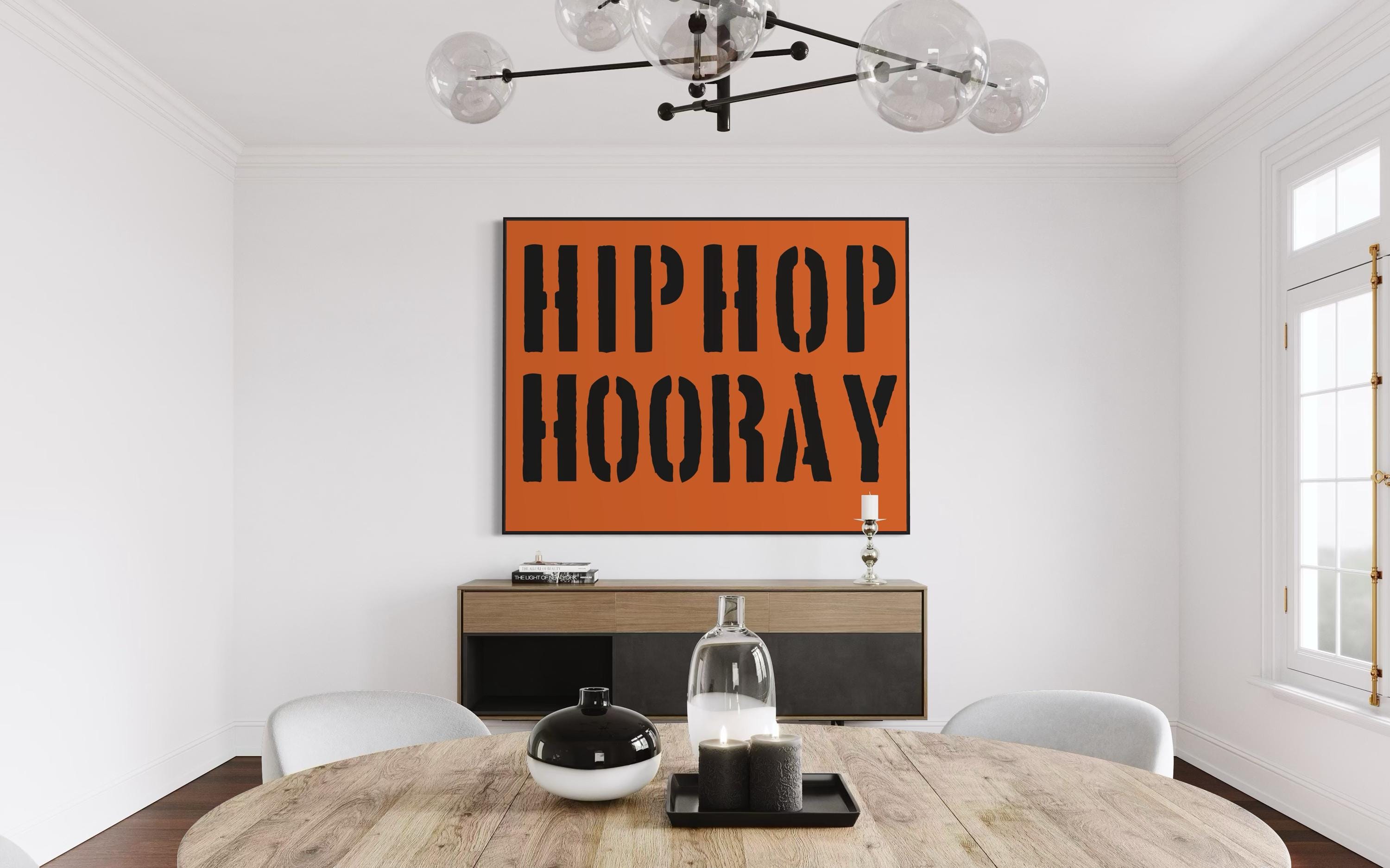 ¡Hurra HipHop! - Impresión, Letras de rap, Arte, Póster de rap, Impresión de arte de rap, Arte de hip hop, Póster de hip hop, Arte mural con citas de rap, Decoración de rap, ARCHIVO DIGITAL