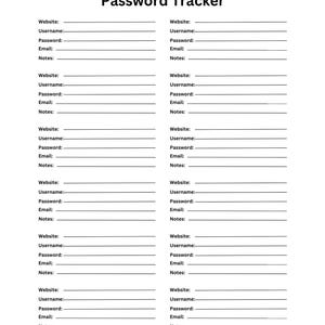 Editable and Printable Bill Tracker Bundle Planner | Monthly Expense ...