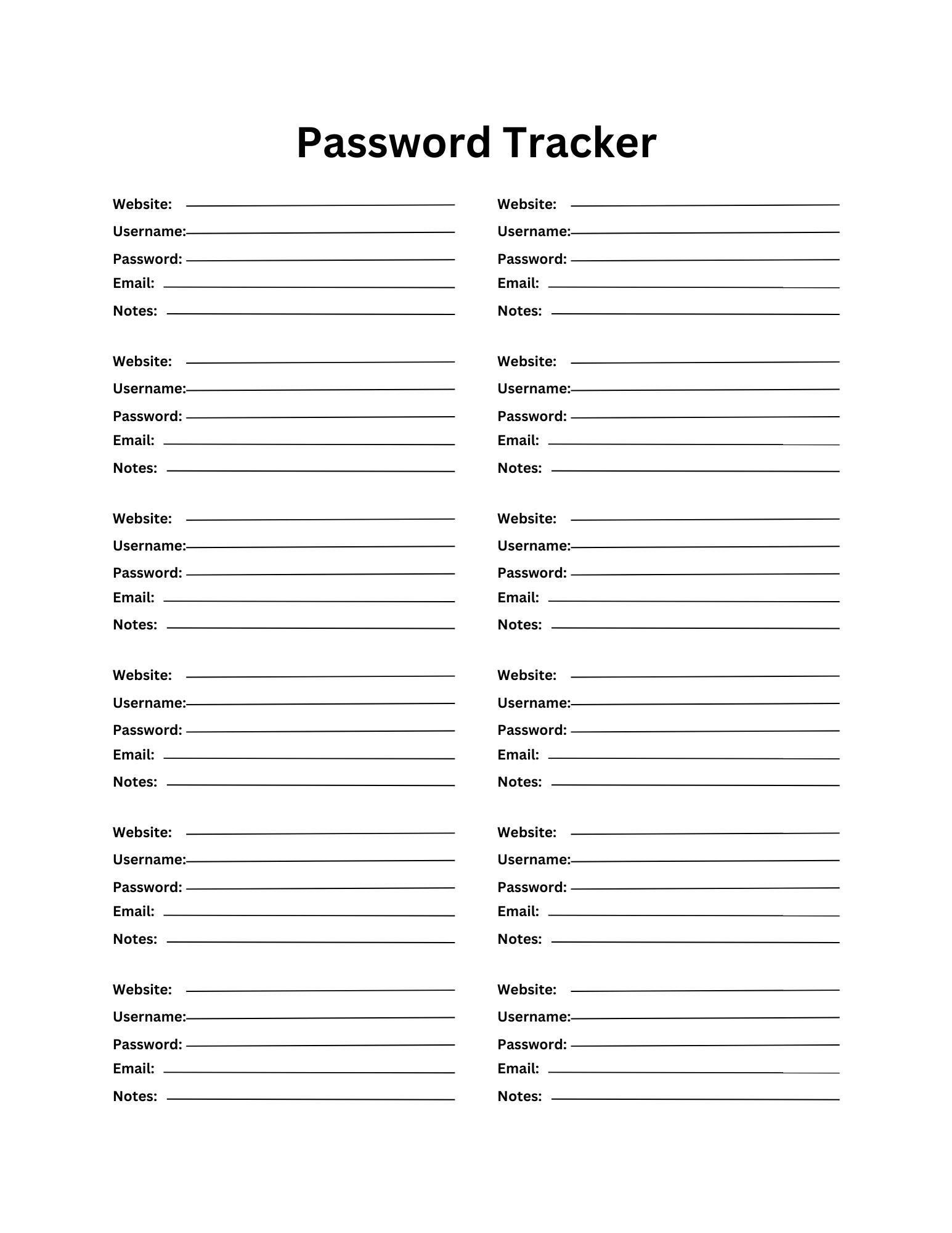 Editable and Printable Bill Tracker Bundle Planner | Monthly Expense ...