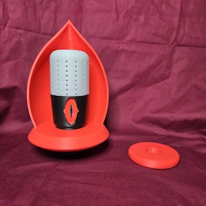 Alastor Staff Top & Bottom – Hazbin Hotel Inspired Cosplay Prop