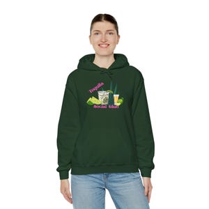 Tequila Social Club Hoodie: Retro Party Sweatshirt image 5