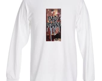 Bad Brains Long Sleeve T-Shirt | Mel One Vintage Art