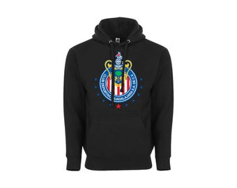 Sudadera Chivas unisex para adultos, estilo pullover, Liga MX de fútbol.