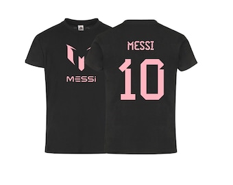 Messi Kids Soccer T-Shirt Youth Lionel Messi Tee
