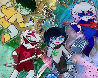 Homestuck - Alpha kids charms