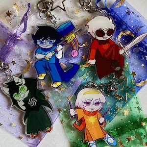 Homestuck - Beta kids 3-inch charms