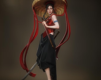 Free STL- Special Woman – High-Quality 3D Print Model Anime Collectors & Display