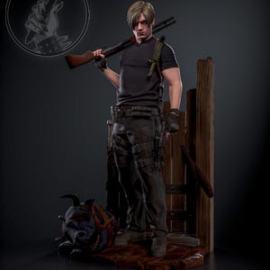 Leon s kennedy figure - Etsy 日本