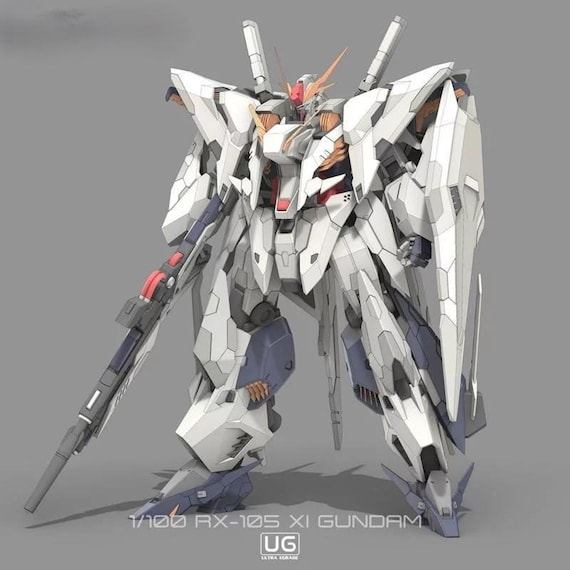 XI Gundam STL File - Gundam Rx-105 STL High Quality 3D Printable