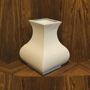 3D , Vase (Hultet) , DIY Ppaercraft , Home Decor , Instant Download , PDF , Flower Vase , 3D Prints , Printable pdf , Creative , craft