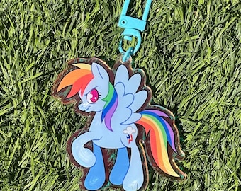 MLP Rainbow Dash Schlüsselanhänger