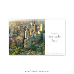 Digital São Paulo Brasil Cartão Postal América do Sul Mundo Viagem Fotografia Saudações Da Paisagem Urbana Design Assistido por IA para Download-01
