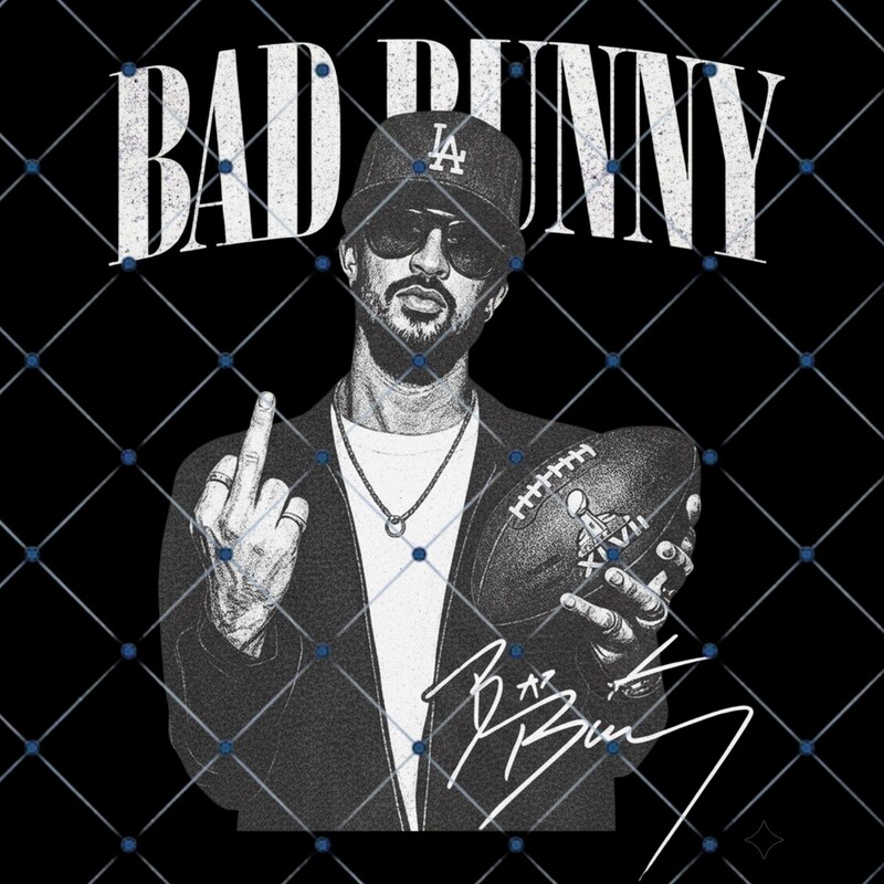 Bad Bunny Signature Png - Etsy