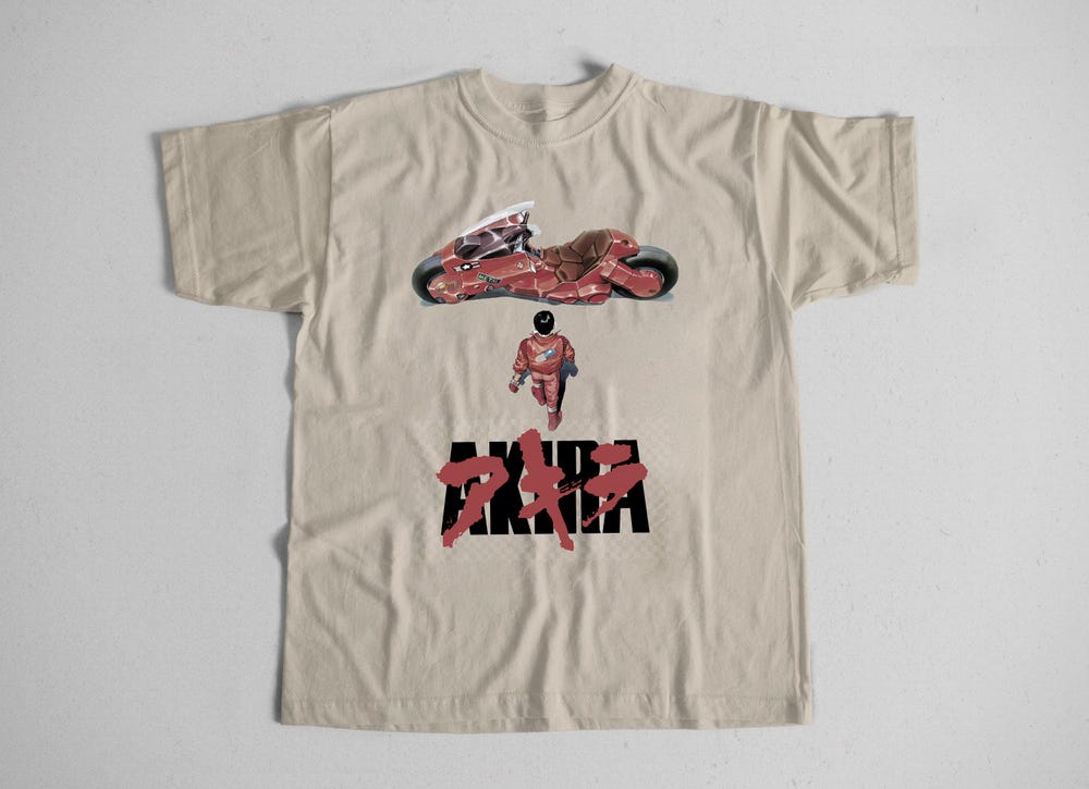Akira Shirt, Vintage Akira Anime Shirt, Retro Shirt, Anime Fan Shirt, Comfort Colors Shirt, Vintage Movie Shirt, Gift For Him Gleamseeker