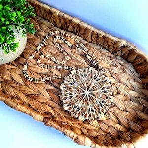 Small Beaded Medallion