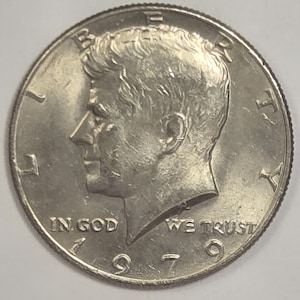 1979 Kennedy Half Dollar Philadelphia Mint AU Condition Collector Coin