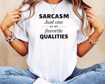 Sarcasm T-Shirt: Funny Graphic Tee, Witty Humor Shirt