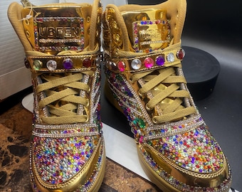 Custom Shoes… you send me your shoes and I bling them to your liking