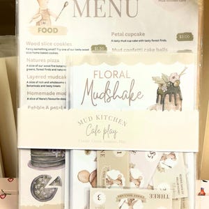 Mud Kitchen café play pack