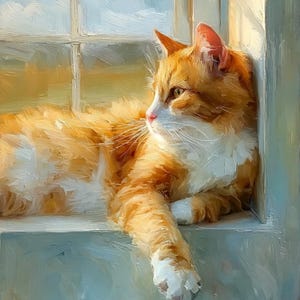 Custom Hand Painted Pet Portrait | Personalized Oil Painting on Canvas