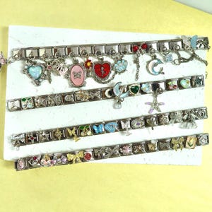 Italian Charm Bracelet, Vintage Italian Charm Bracelets, Italian Charms, Jewelry Gift, Gifts for Her