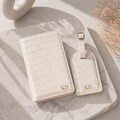 Personalized Croc Passport Wallet & Luggage Tag Set | Travel Gift For Bridesmaids | Leather Card Holder product logo
