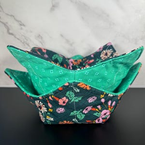 Handmade Bowl Cozy Set of 2 – Heat-Safe & Reversible