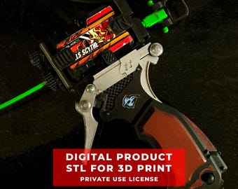 Beyblade X Winder Grip Bakuten Styled Design