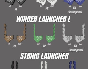 Paquete de agarre Beyblade X definitivo: compatible con los lanzadores Winder, Winder L y String