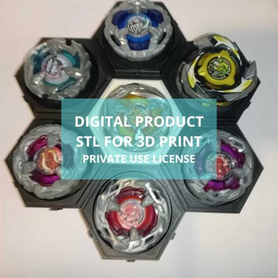 Beyblade X Display & Storage Hex Stand - Etsy