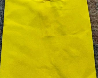 NOS Yellow Muscle Shirt Size 6. Solid Color.