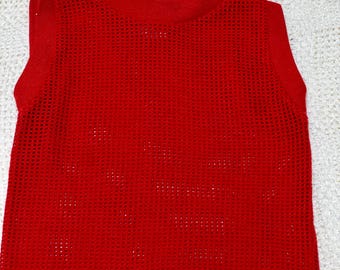 Vintage 80’s Sears Mesh Muscle Shirt ! Size 2T