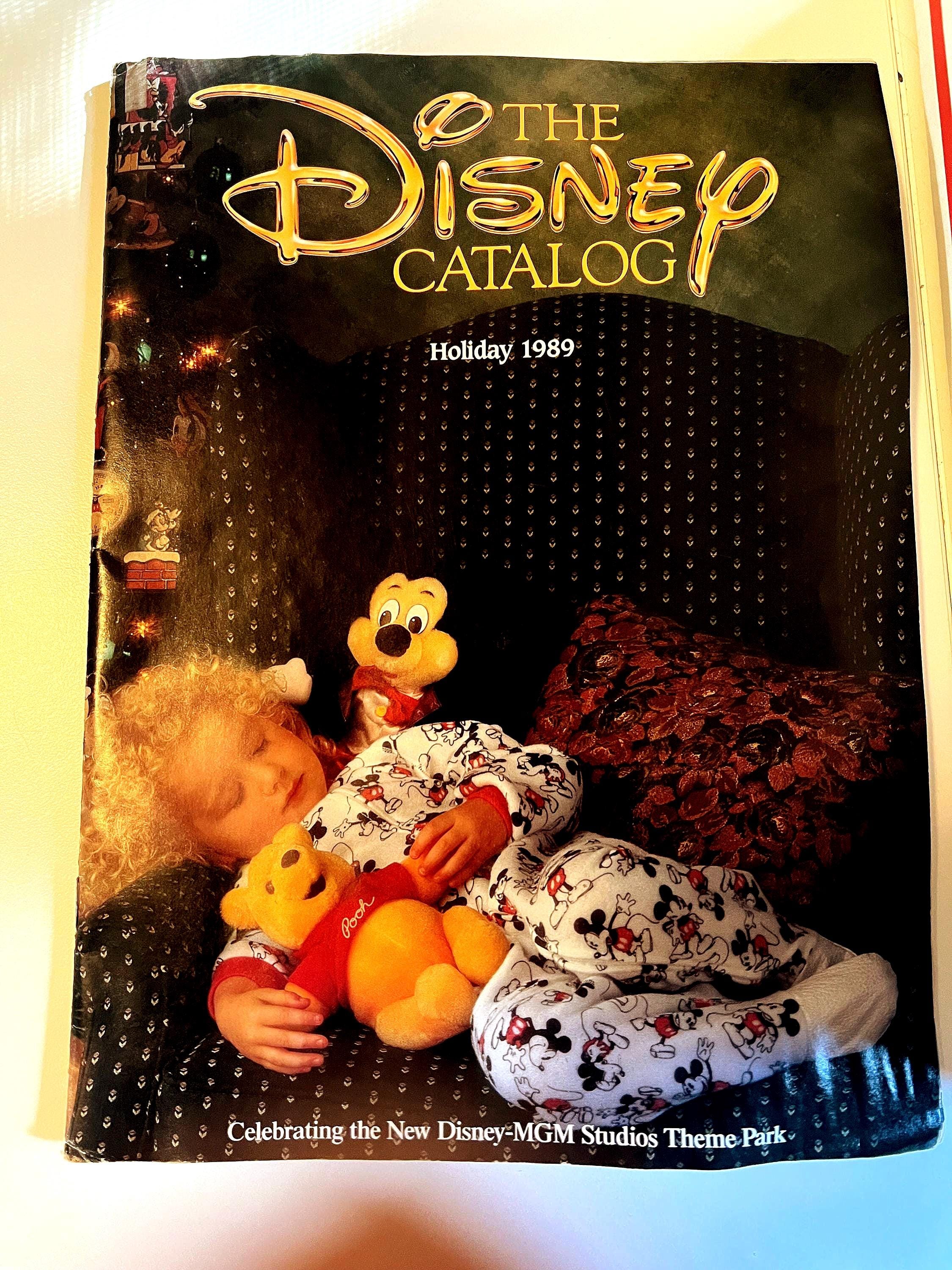 1989 the Disney Store Catalog Holiday 89. Minor Flaws. Complete