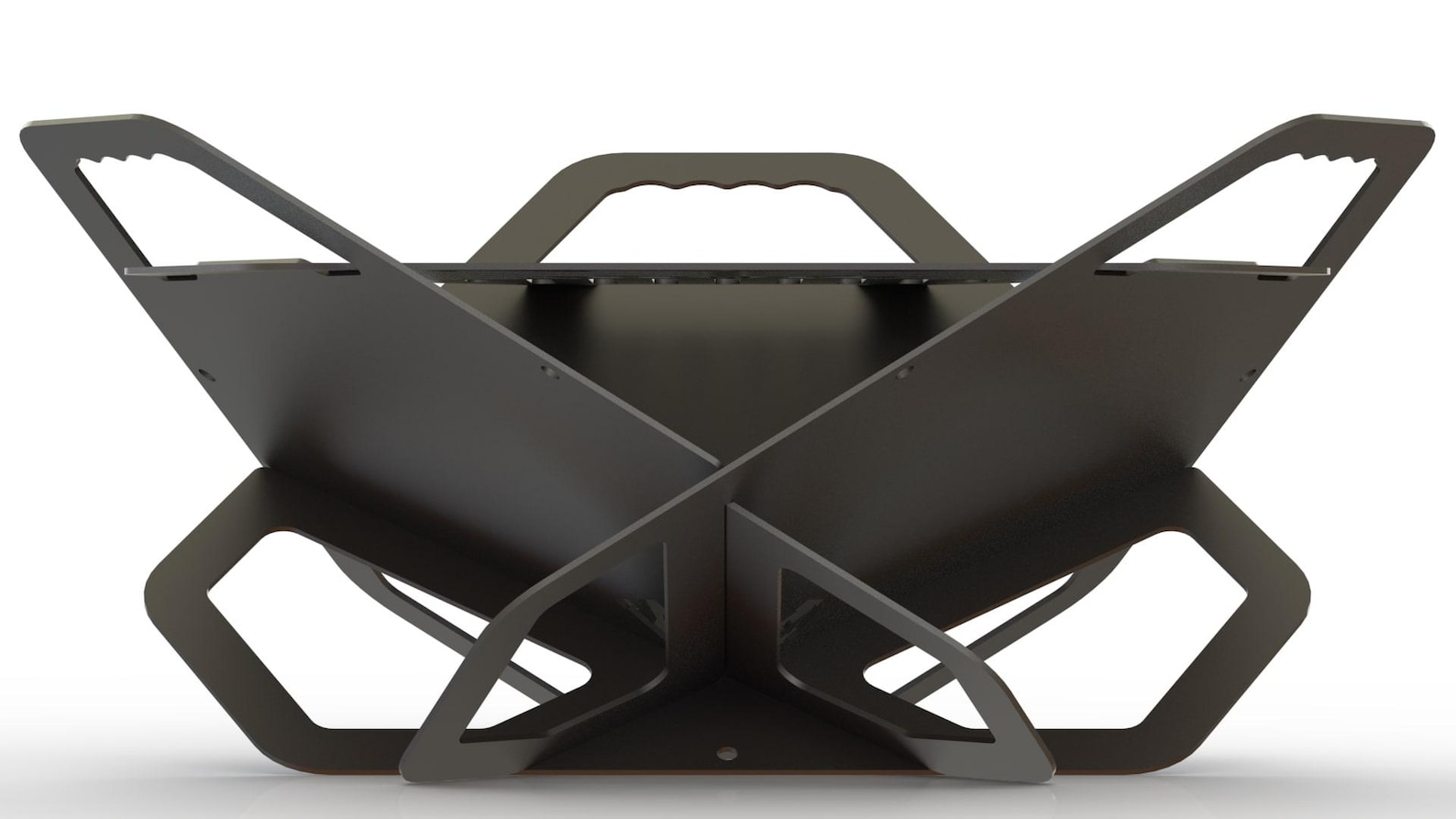 Metal Mini Firebox Metal Fire Pit DXF File: Laser Cut Firebox Design (instant Download) - Etsy