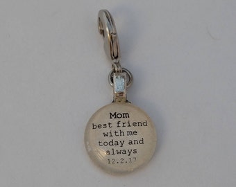 Custom Dictionary Charm with Verse, Name, Scripture, Poem by Kristin Victoria Designs