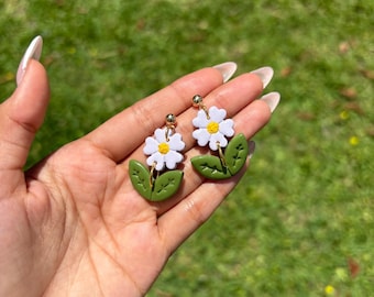 Daily Earrings – Handmade Polymer Clay Earrings, Unique Statement Jewelry, Lightweight Dangle Earrings, Perfect Gifts For Her, Birthday Gift