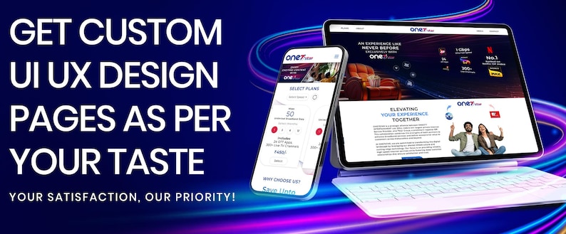 Custom Website UI UX Design - 5 Pages (psd, Jpg Files Included) - Etsy