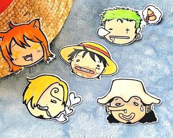 Strawhat Crew Set 1 (Luffy, Zoro, Nami, Usopp, Sanji)