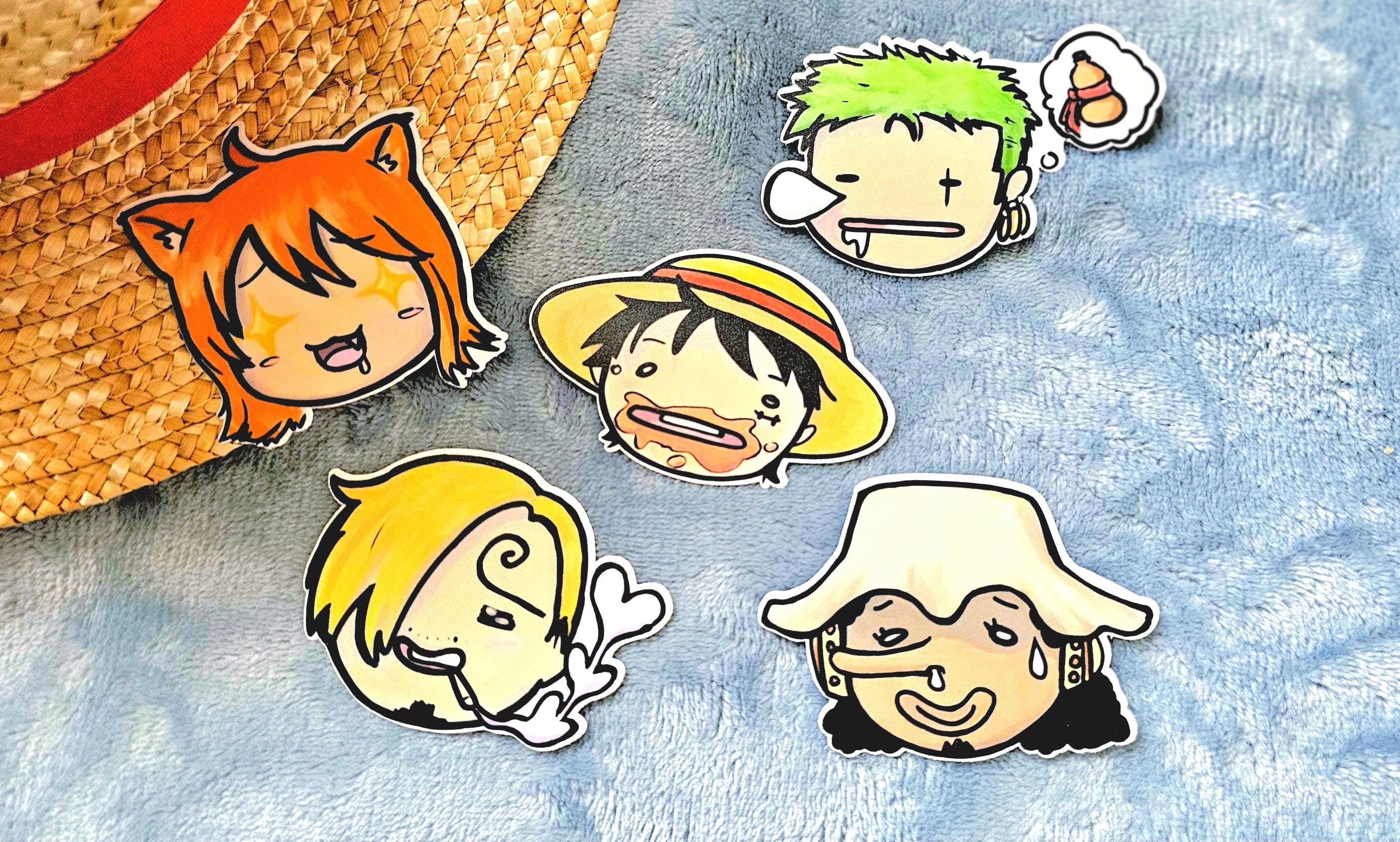 ワンピース 麦わらの一味セット1 (ルフィ、ゾロ、ナミ、ウソップ