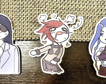 Pacchetto adesivi Hotshot - Caitlyn, Vi e Jinx