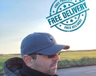 Embroidered Faith Shield Dad Hat – Christian Cotton Twill Cap