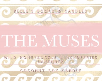 PRE-ORDER: The Muses Coconut Soy Candle | Mythology Candle | Fruity  Scent | Vegan